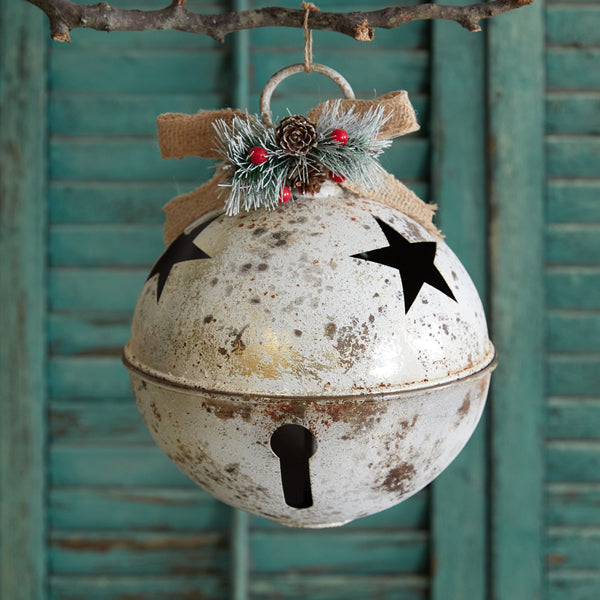 Shabby Chic Jumbo Jingle Bell (S)