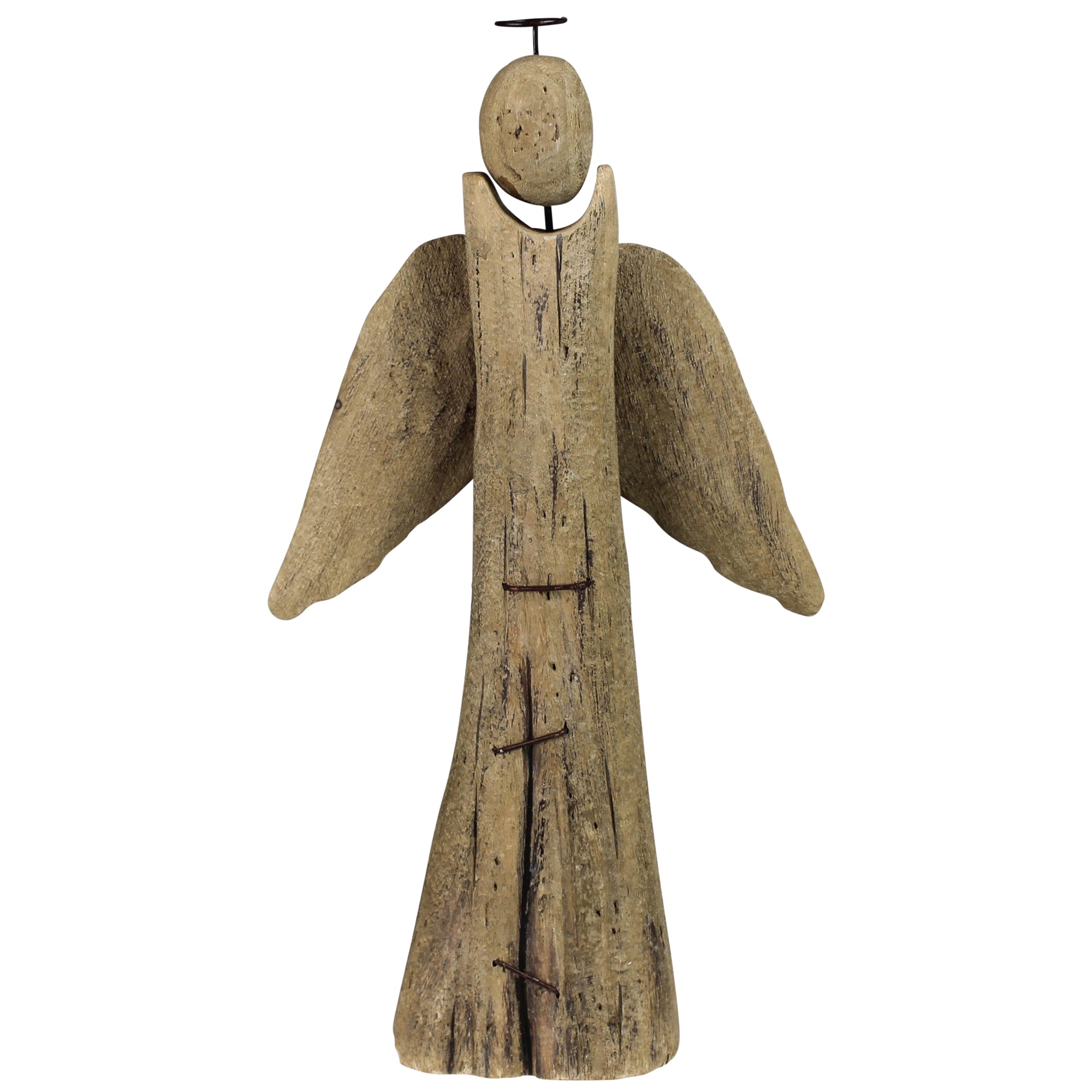 Rustic Angel, Wood - Lrg