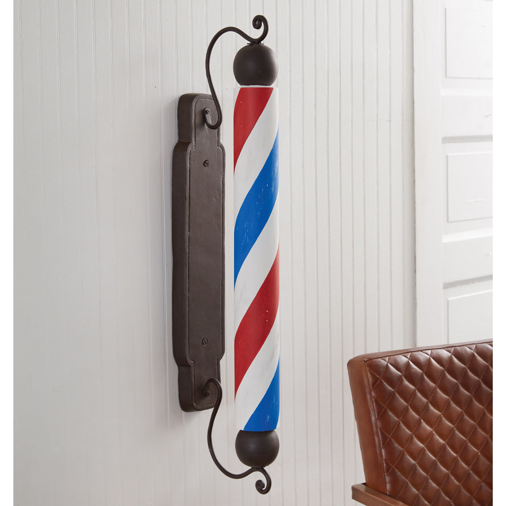 Vintage Inspired Barber's Pole