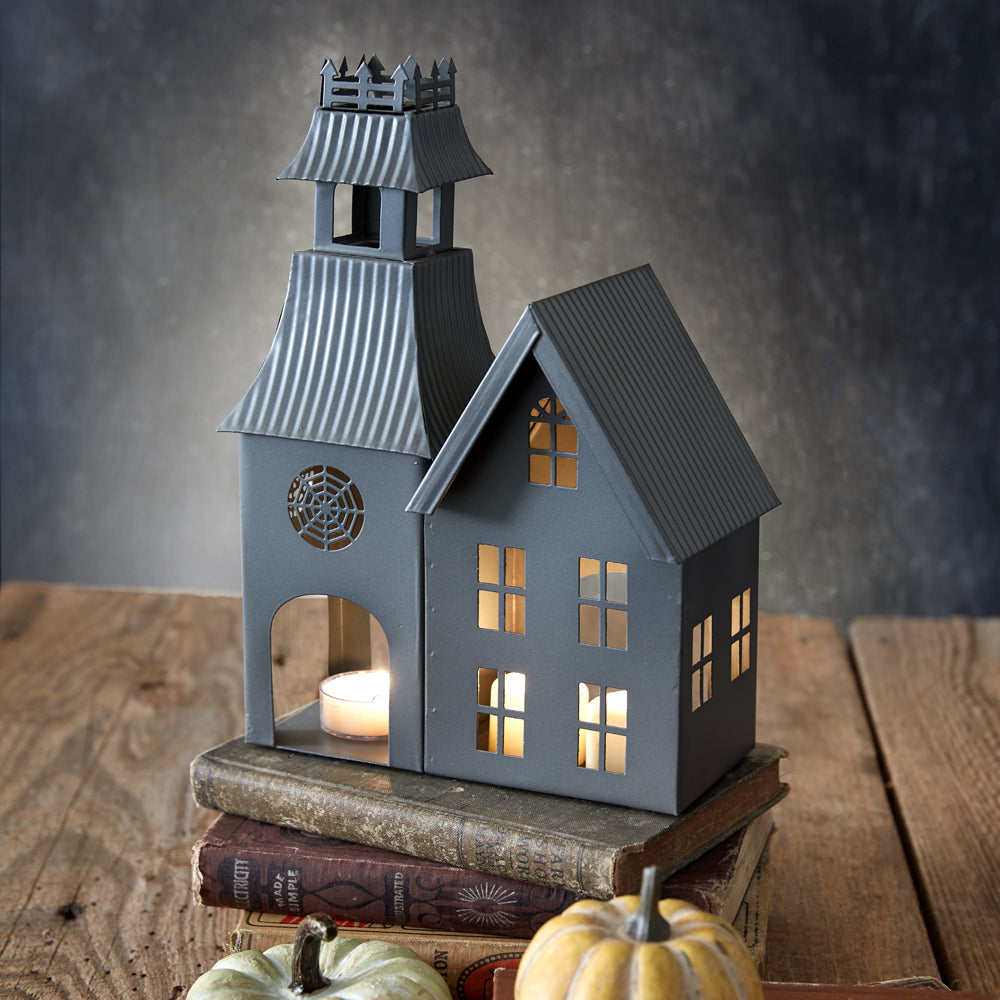 Spooky Manor Halloween Village
