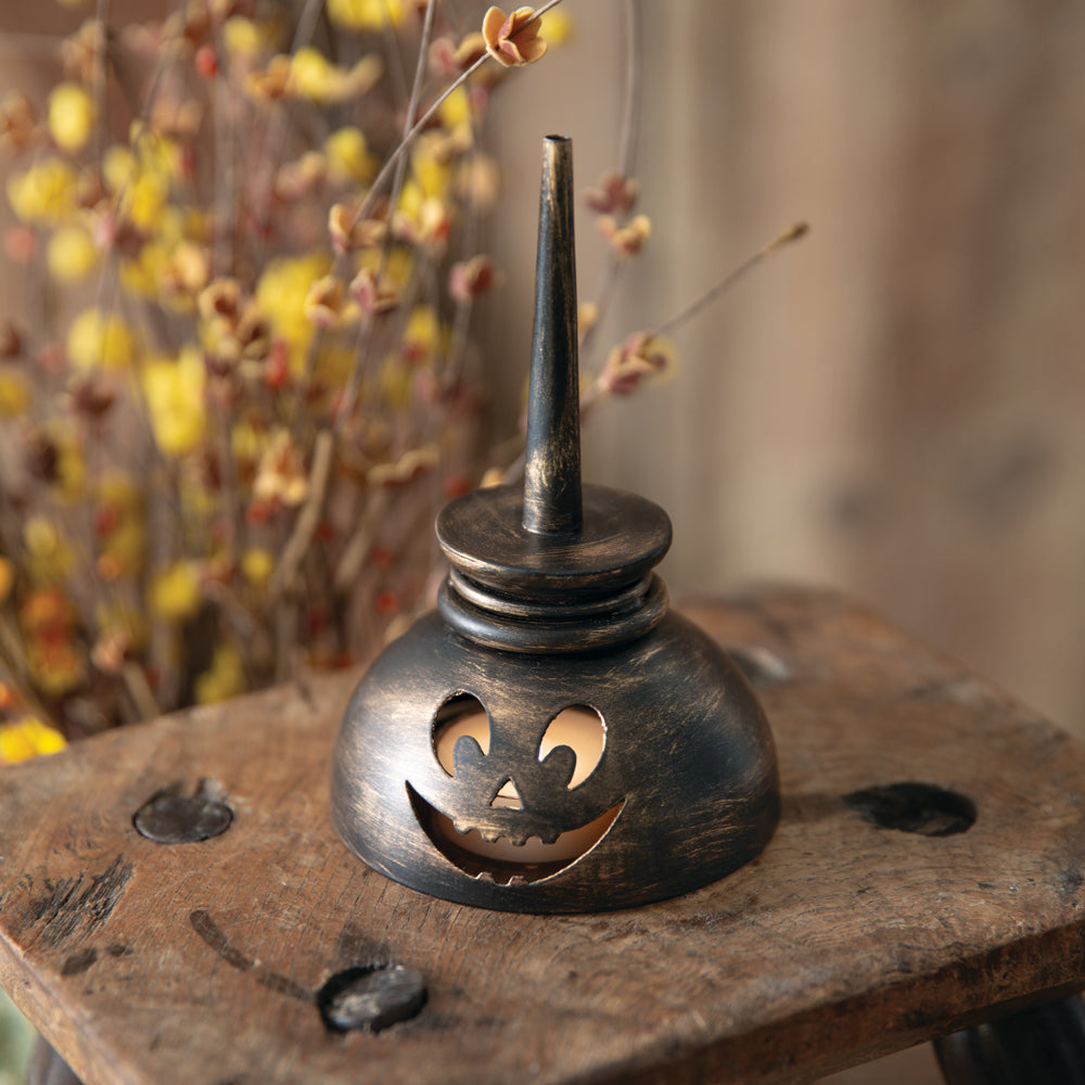 Oil Can Jack O' Lantern