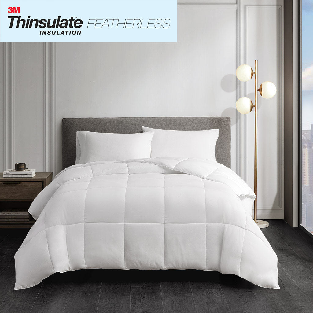 Year Round Warmth Cotton Down Alternative Featherless Comforter
