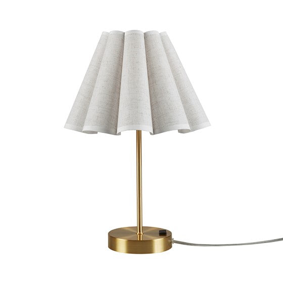 Chique Glass Cylinder Table Lamp