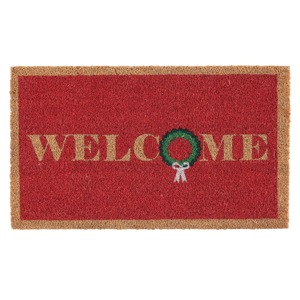 Holiday Welcome Doormat