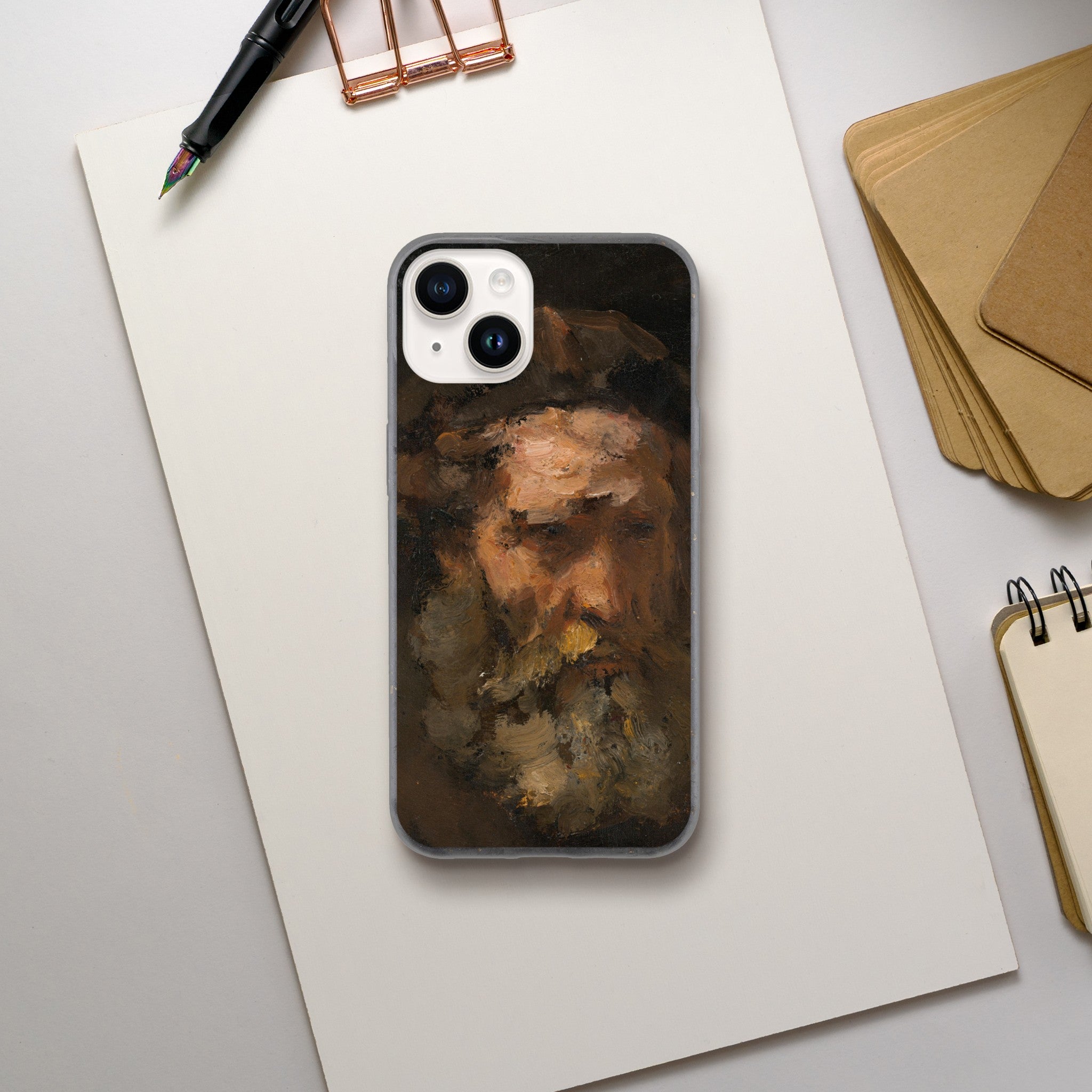 Painted Man I-phone Case - Bio case