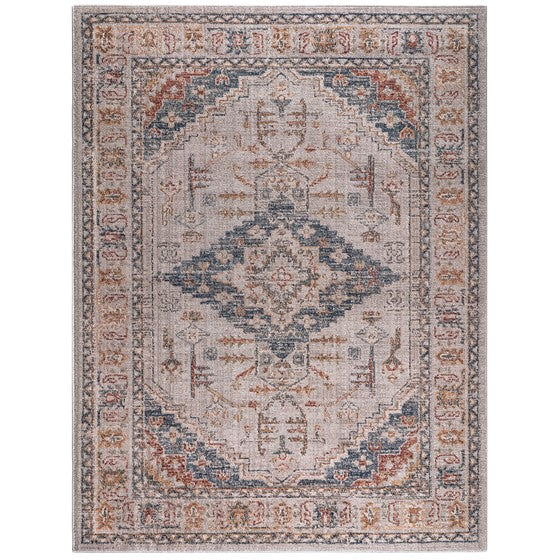 Jasmine Moroccan Bordered Global Woven Area Rug