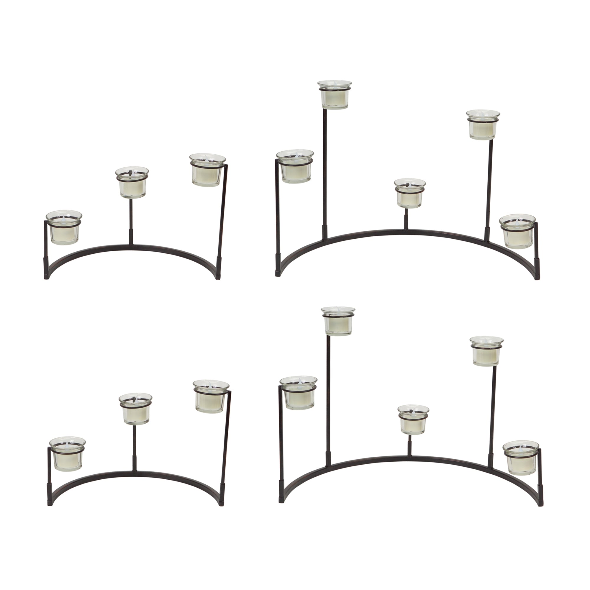 Tiered Votive Holder Stand (Set of 4)