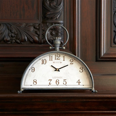 Antique Style Mantle Clock 15"L