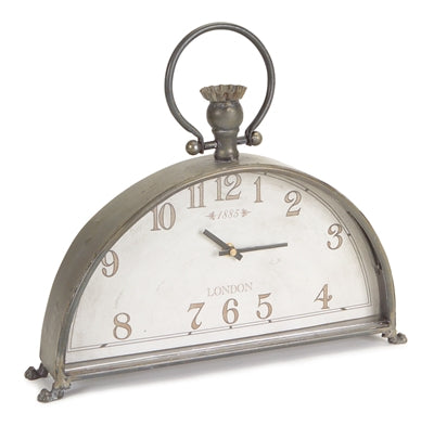 Antique Style Mantle Clock 15"L