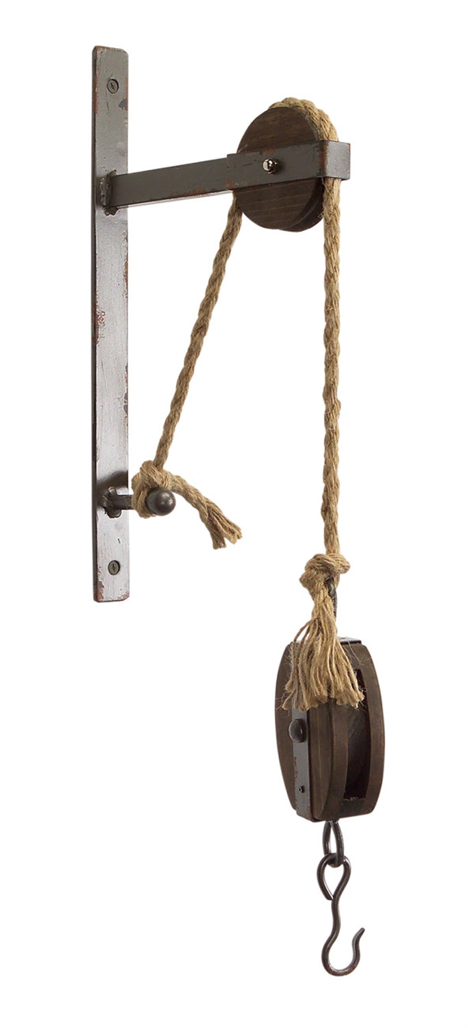 Pulley Mounting Bracket 19.25”L Metal/Wood