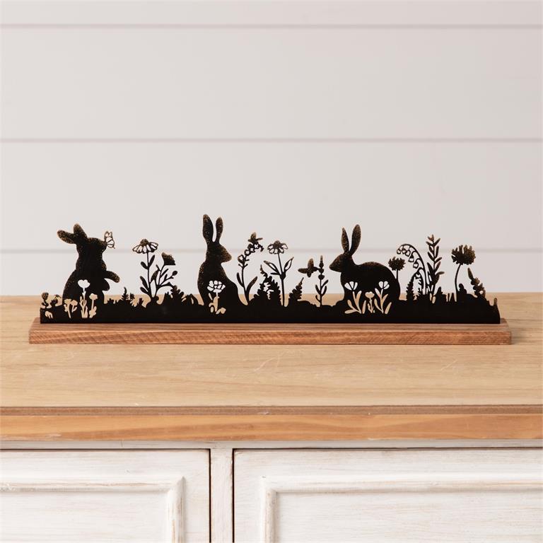 Bunny Scene Silhouette