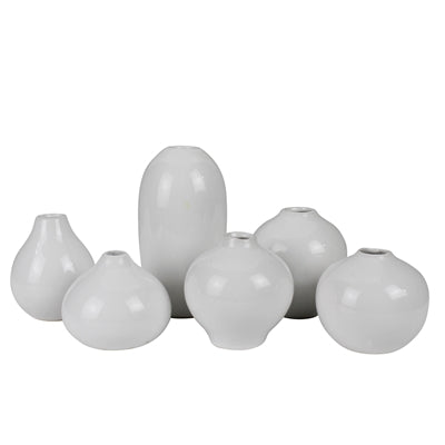 Little Vases, Ceramic - Set/6