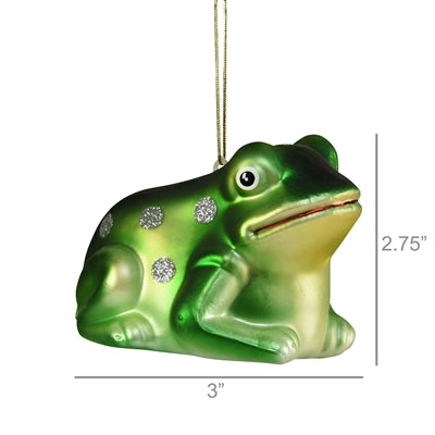 Glass Frog Ornament