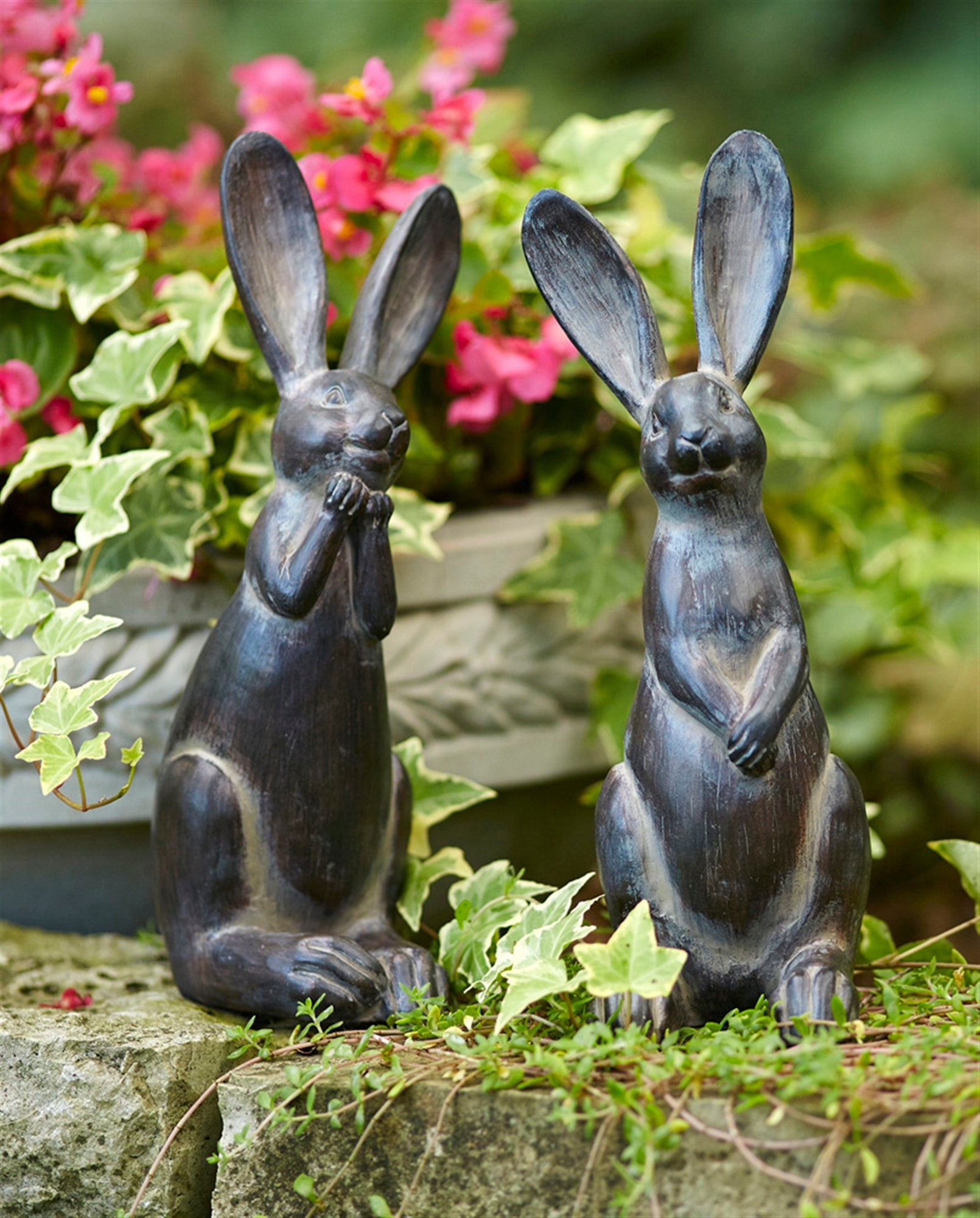 Rabbit (2 Asst) 11.5"H Resin