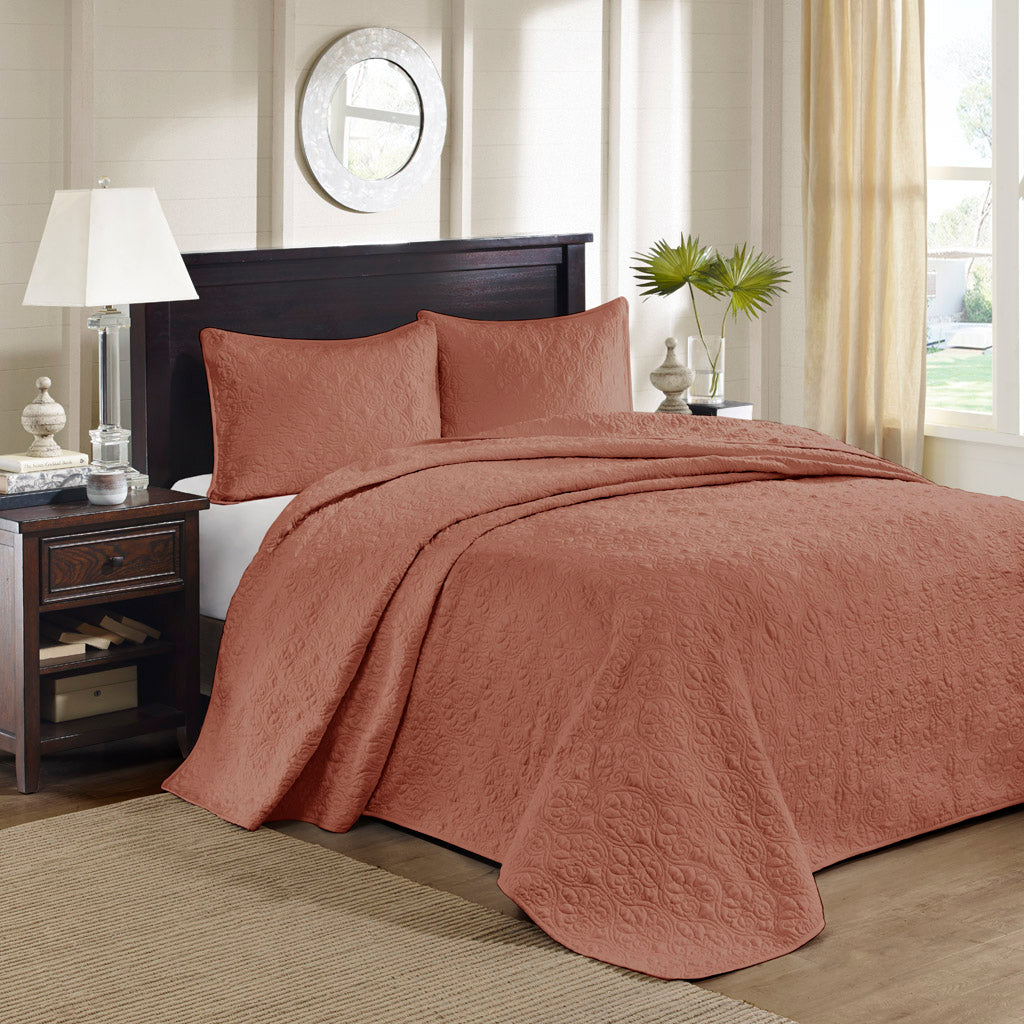 3 Piece Reversible Bedspread Set