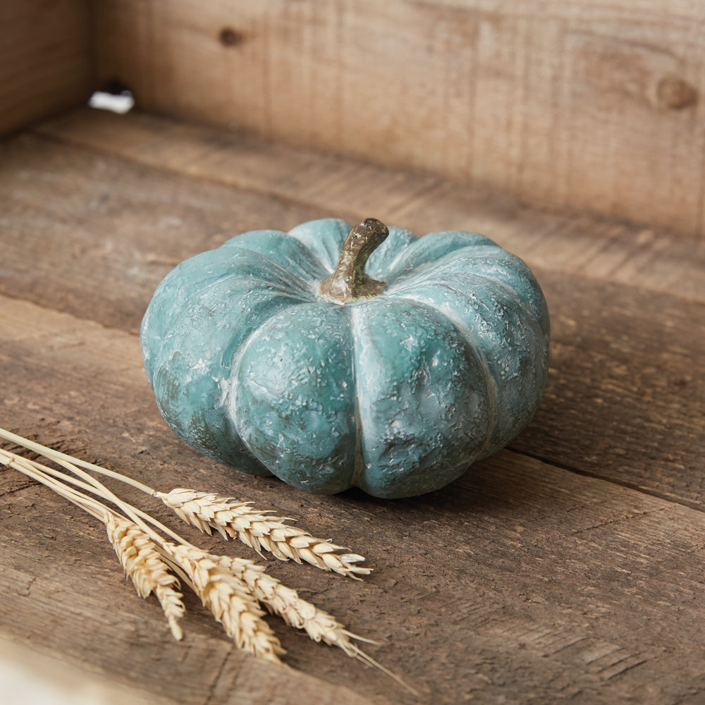 Medium Blue Harvest Pumpkin