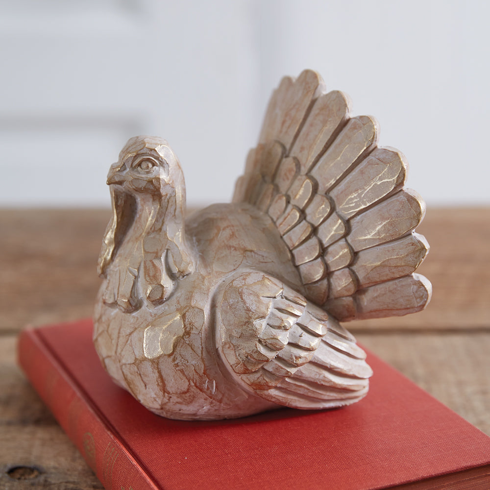 Carved Turkey Object