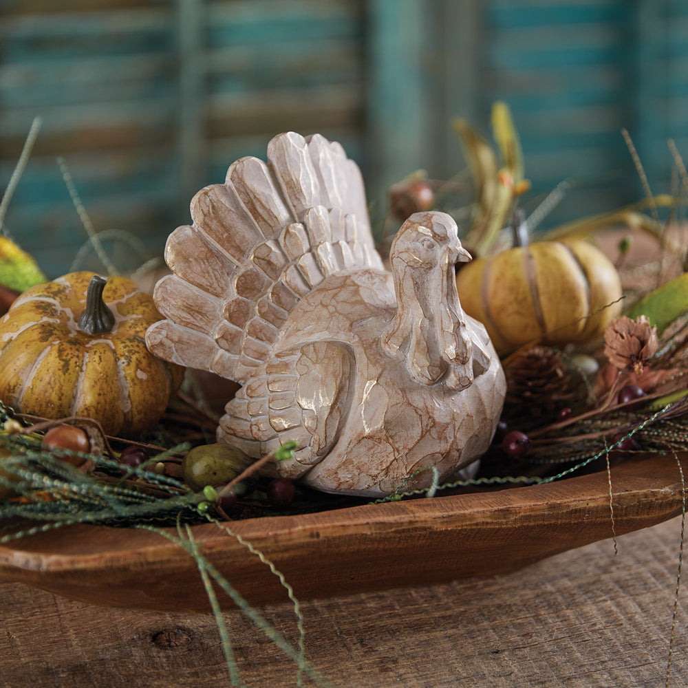 Carved Turkey Object