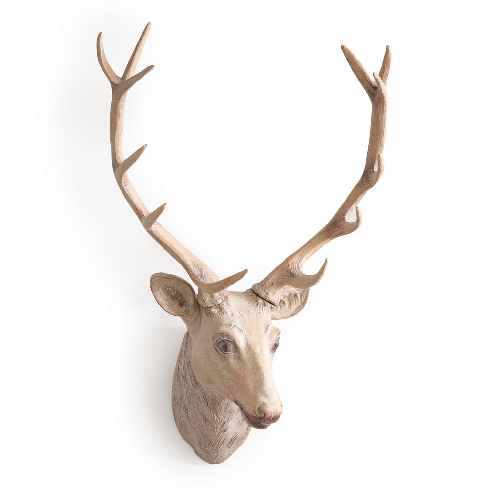 Neutral Deer Head Mount