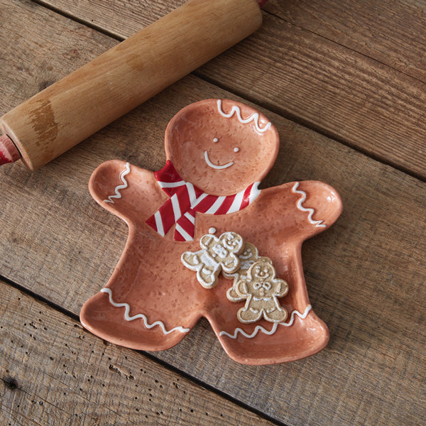 Gingerbread Man Plate