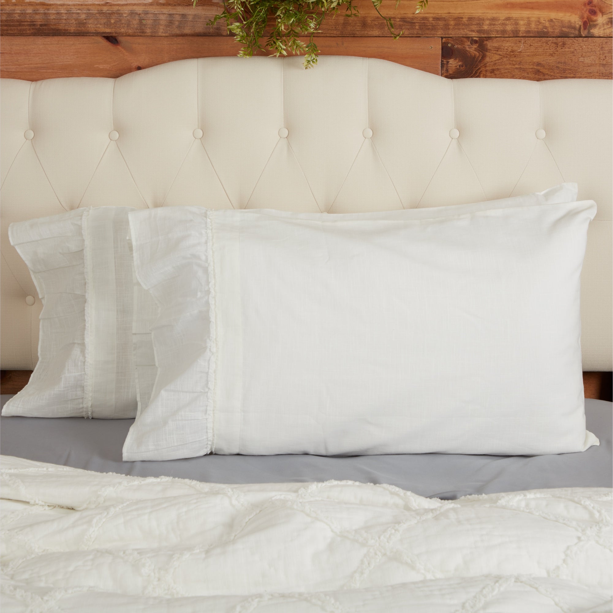 Kathryn King Pillow Case Set of 2 38Lx21W+6