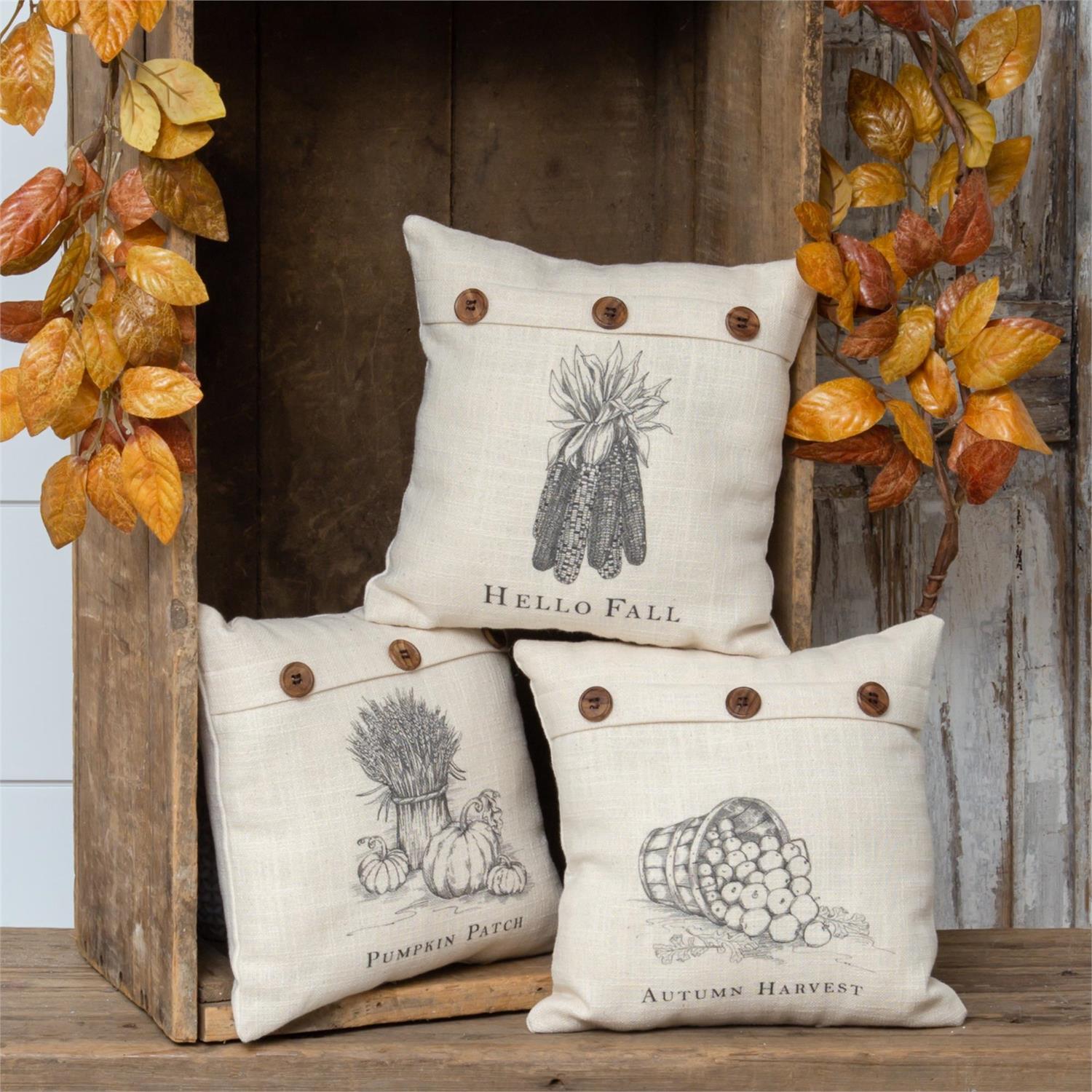 Harvest Mini Pillows (S/3)