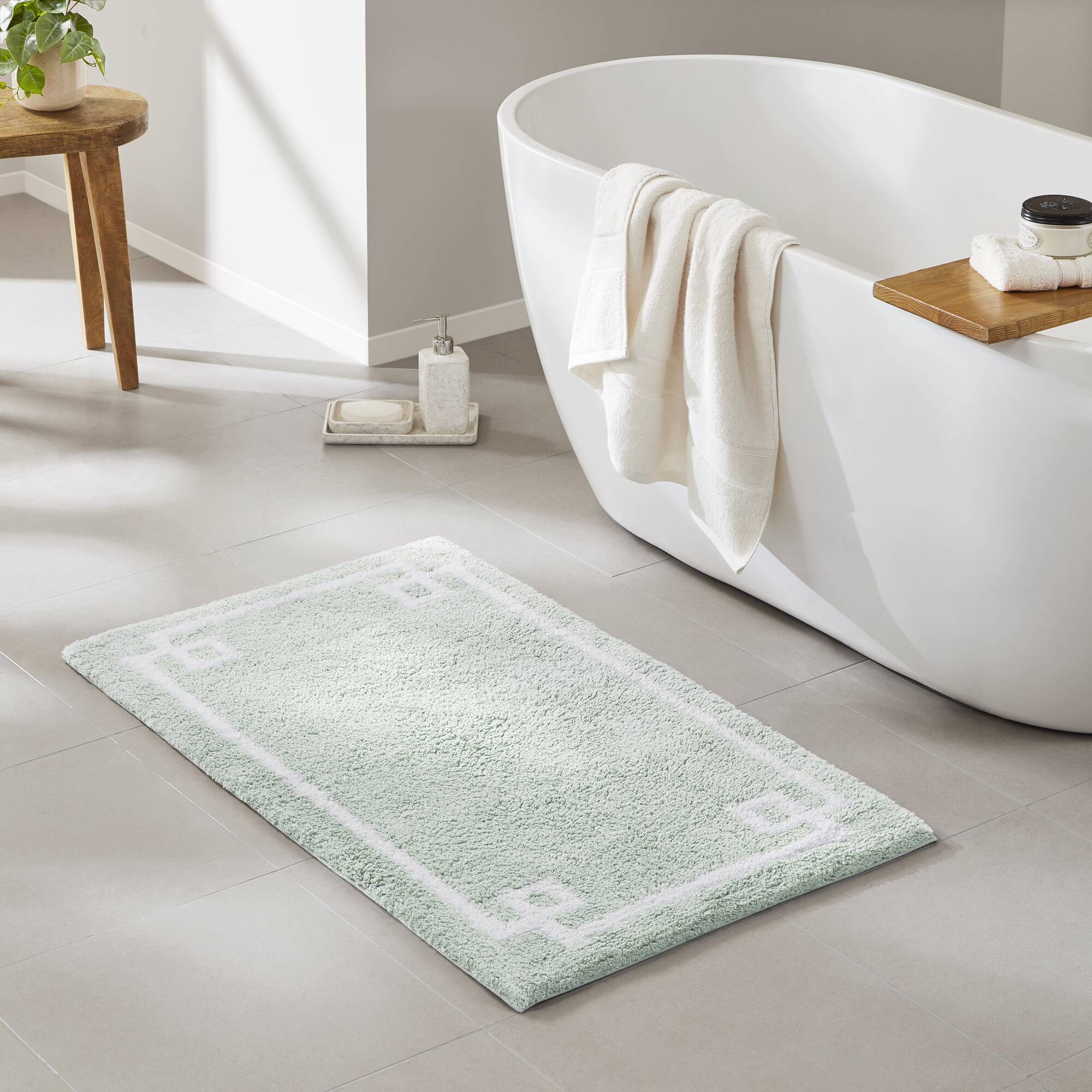 Evan Cotton Tufted Bath Rug 24x72