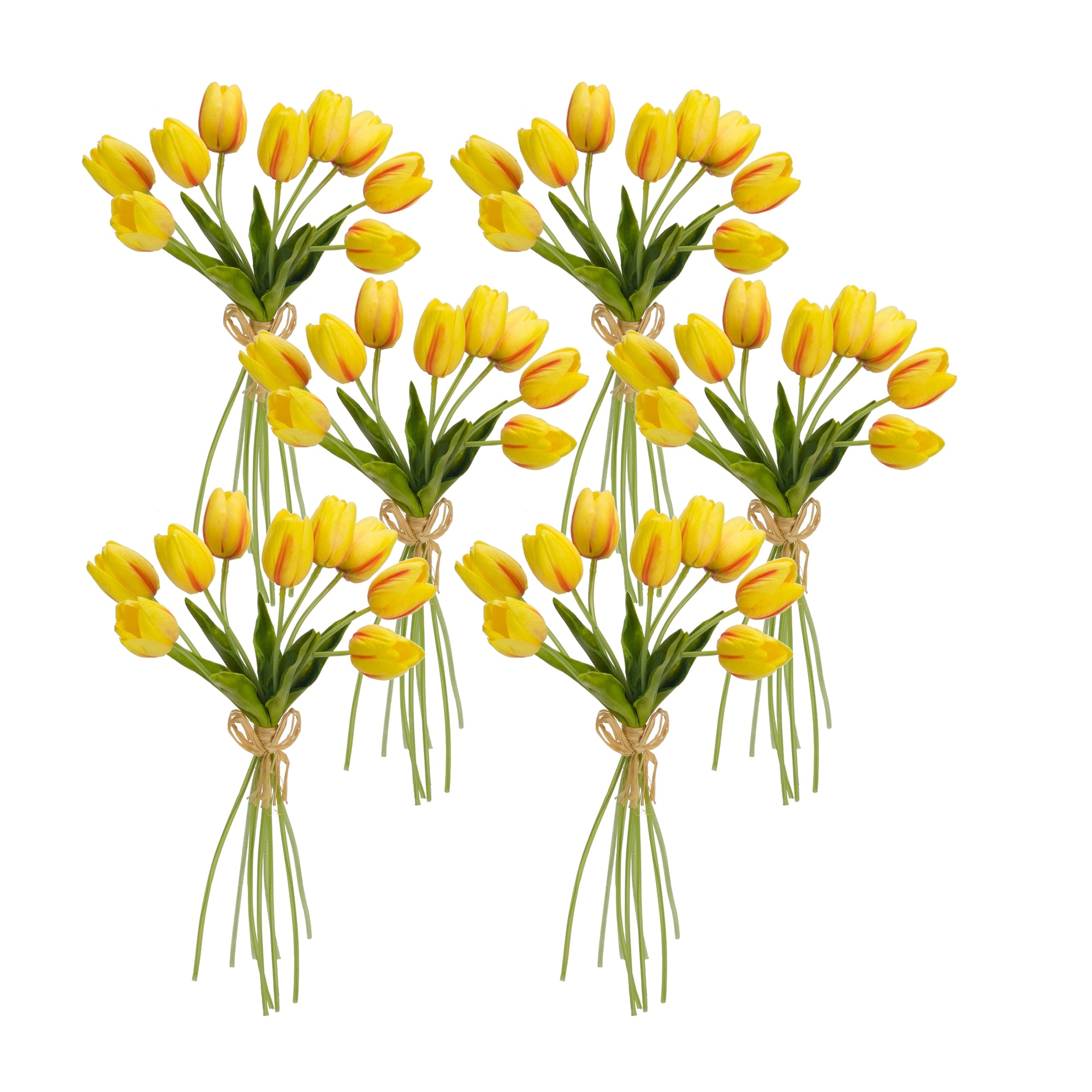 Spring Yellow Tulip Bundle (Set of 6)