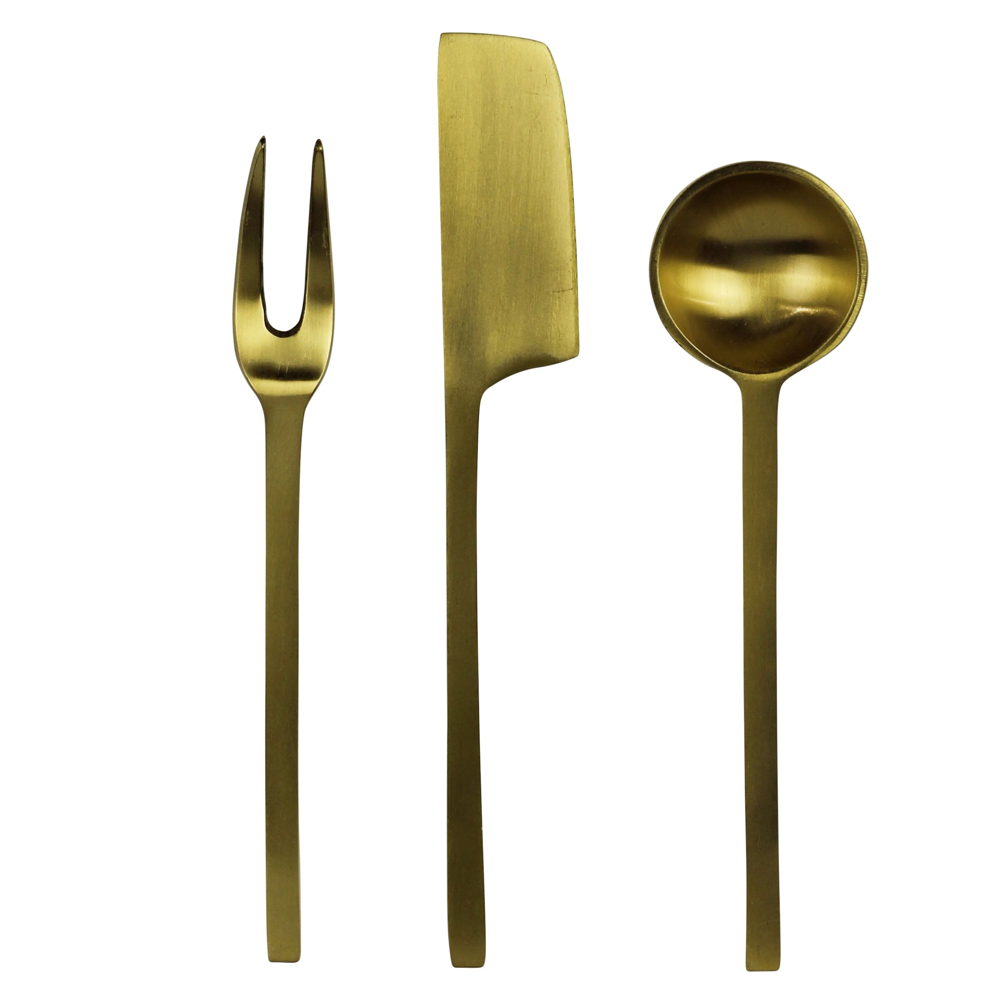 Nico Canape Set, Set of 3, Brass