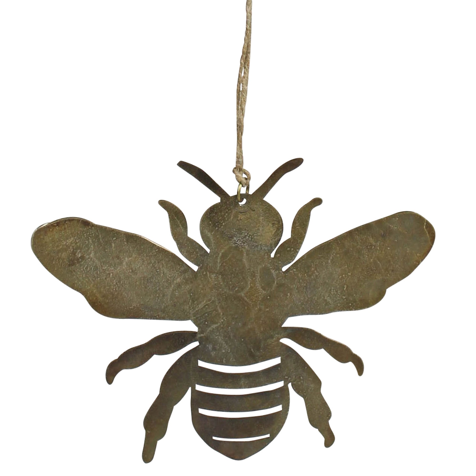 Bee Ornament, Antique Gold