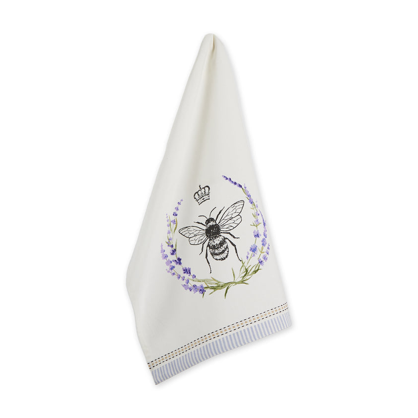 Royal Bee Embellished Towel