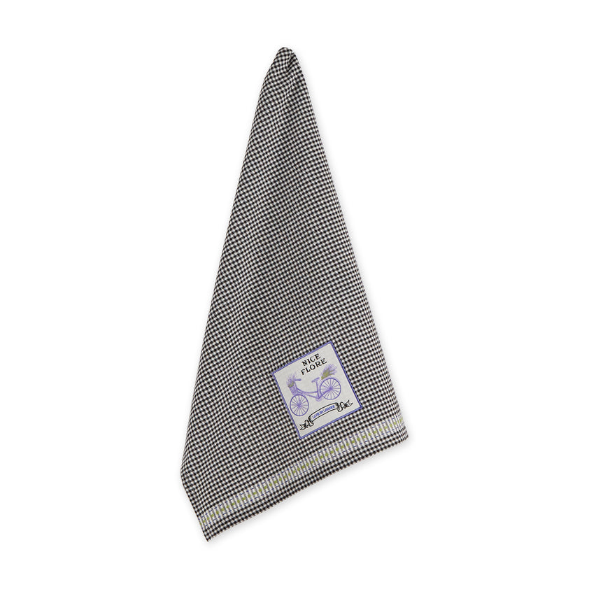 Embellihed Bouquet Bicycle Towel