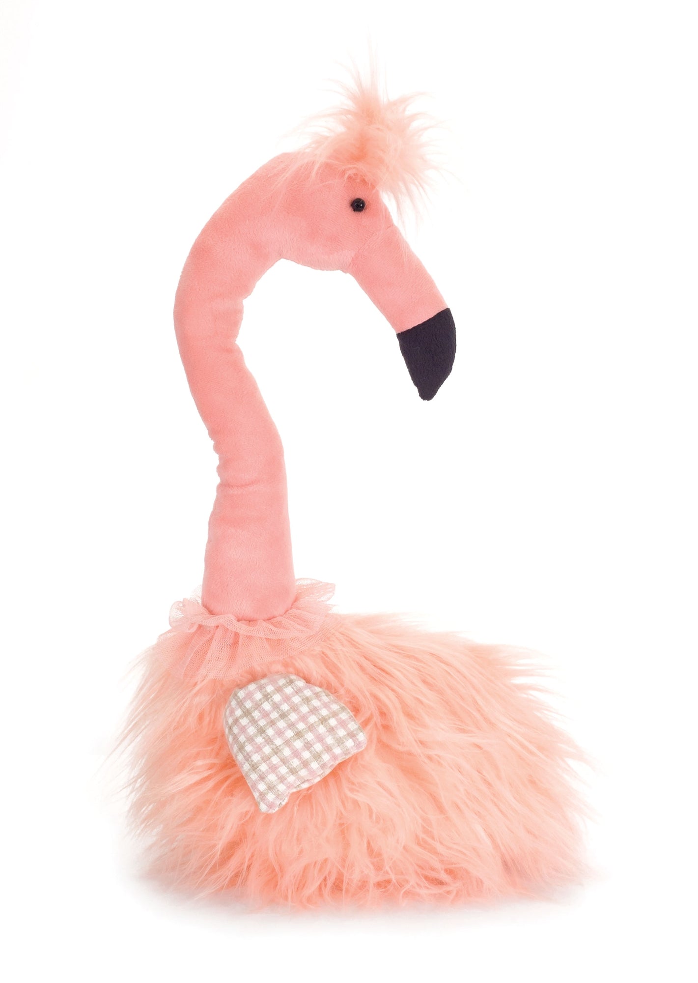 Plush Pink Flamingo Shelf Sitter (Set of 2)