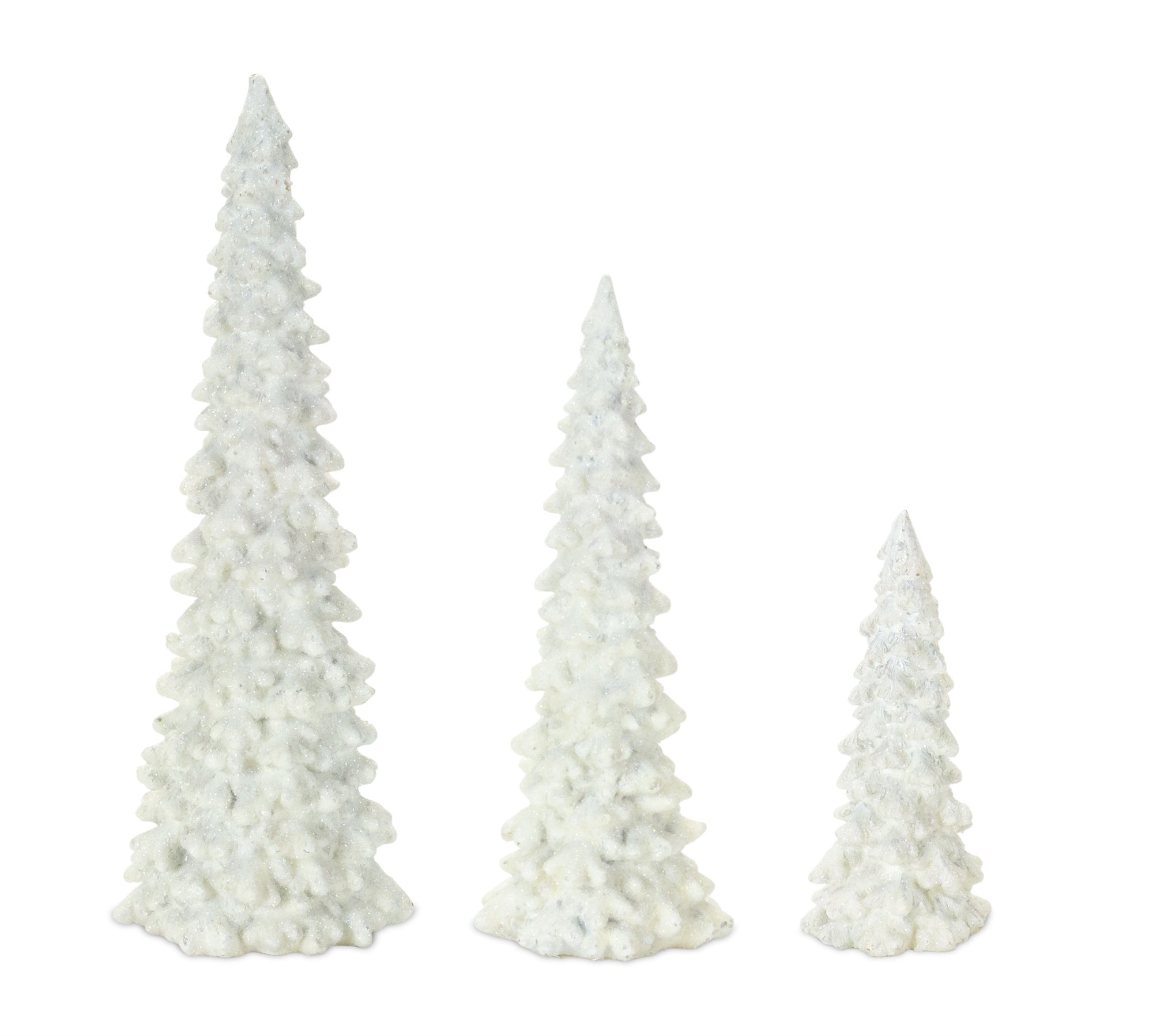 Tree (Set of 3) 5.75"H, 9"H, 11.5"H Resin