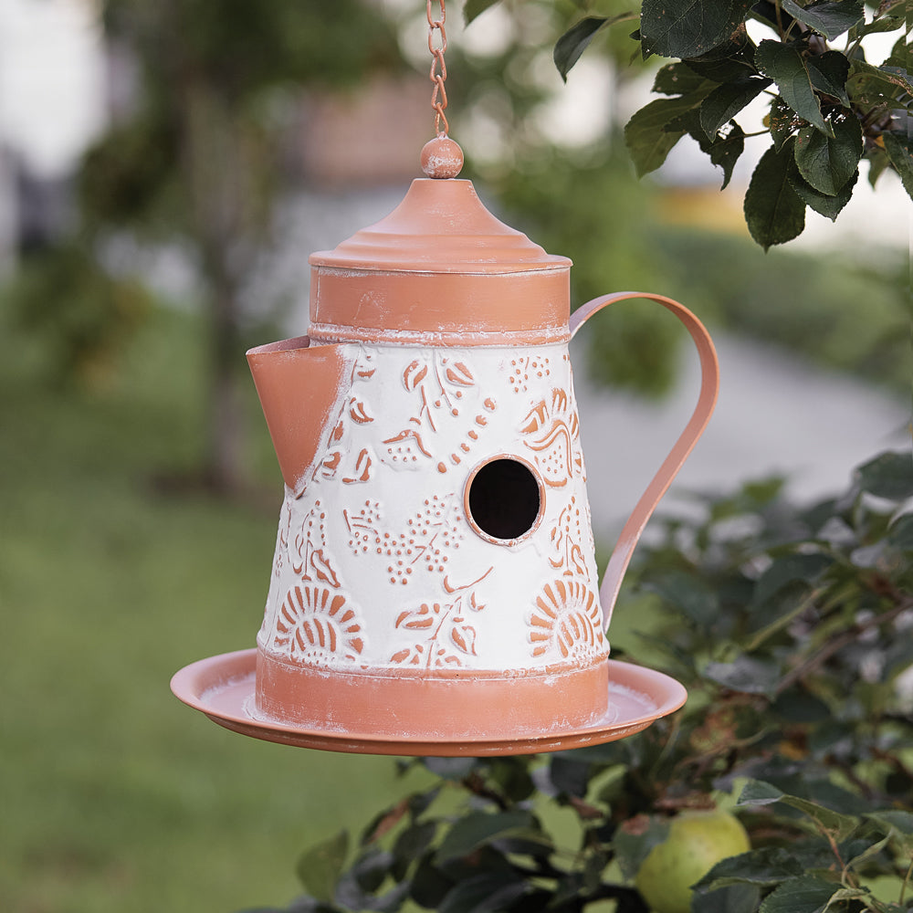 LaPaz Coffee Pot Birdhouse