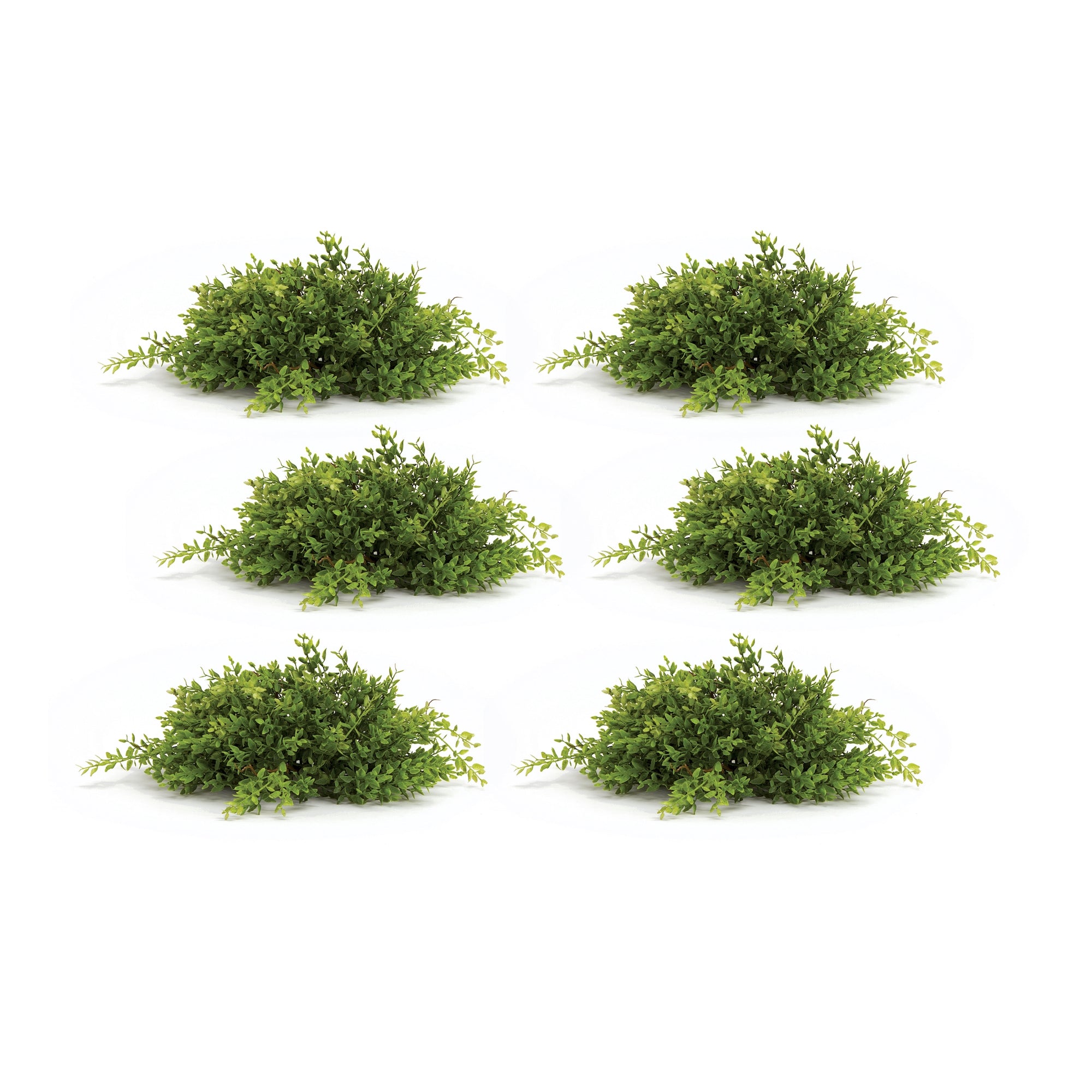 Spring Mini Leaf Foliage Half Orb (Set of 6)