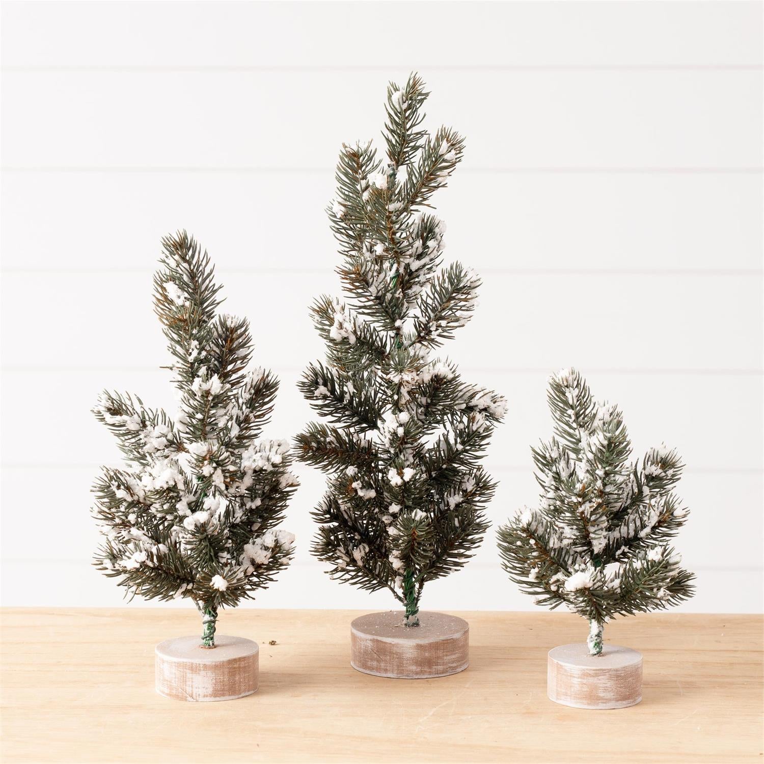 Tabletop Christmas Trees (S/3)