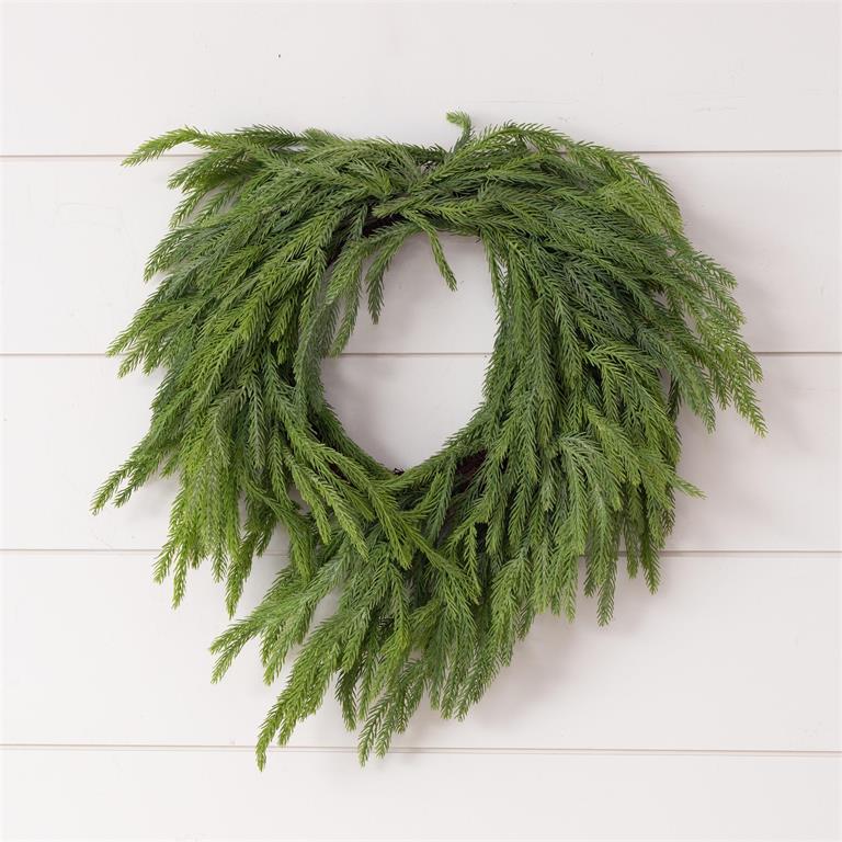 Real Touch Norfolk Pine Wreath