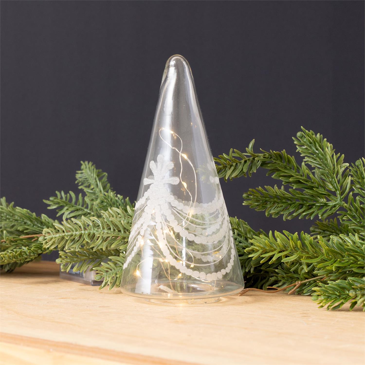 Etched Glass Tree (L)