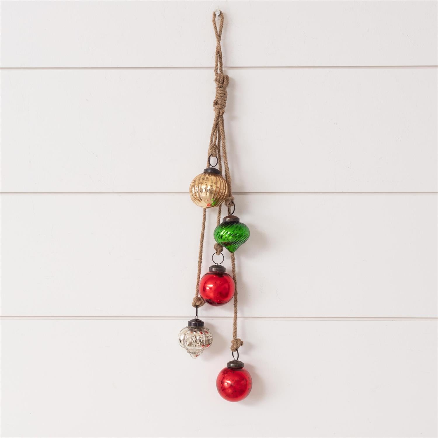 Hanging Cluster Ornaments - Traditional