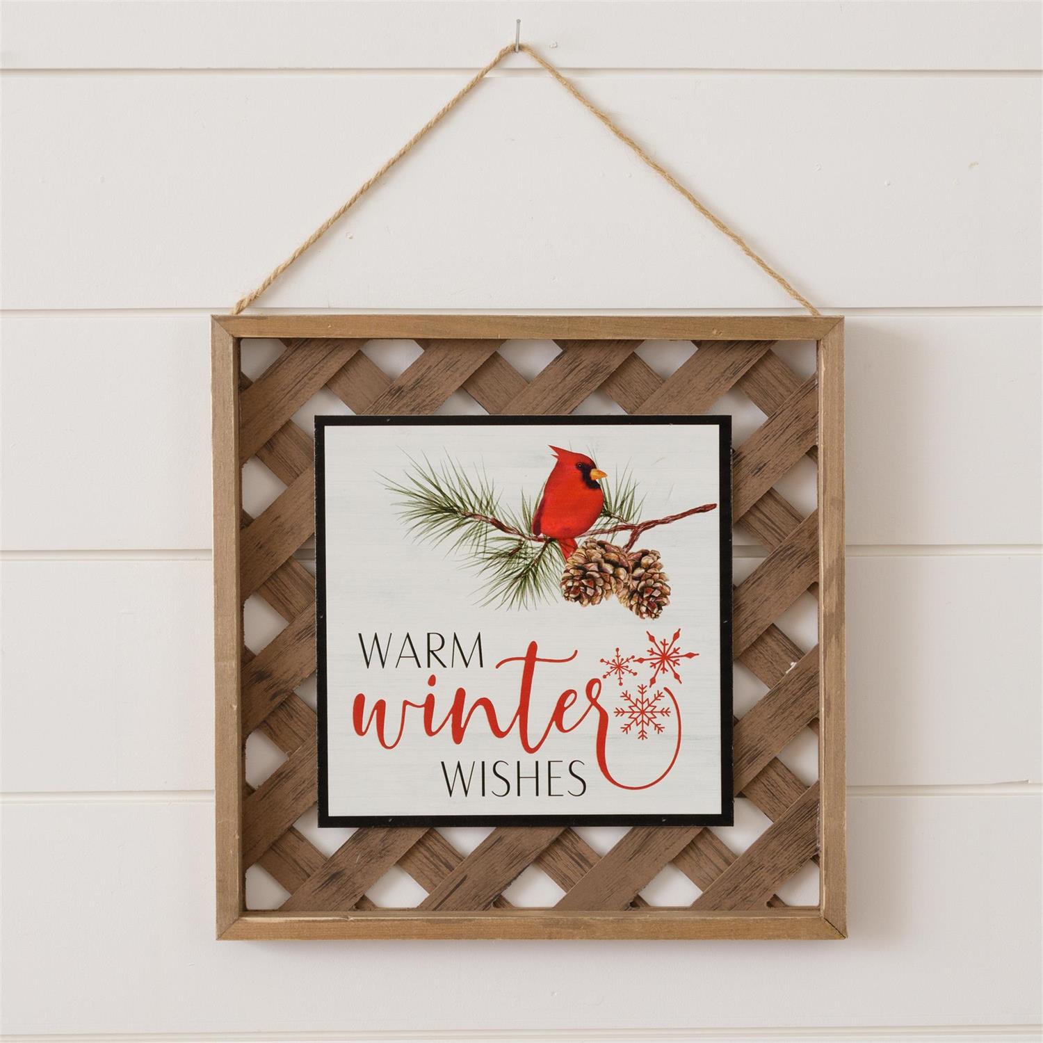 Sign - Warm Winter Wishes