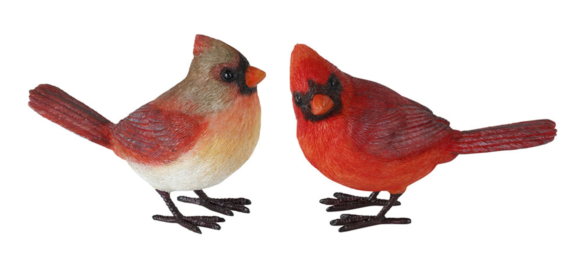 Cardinal (2 Asst) 4"H Resin