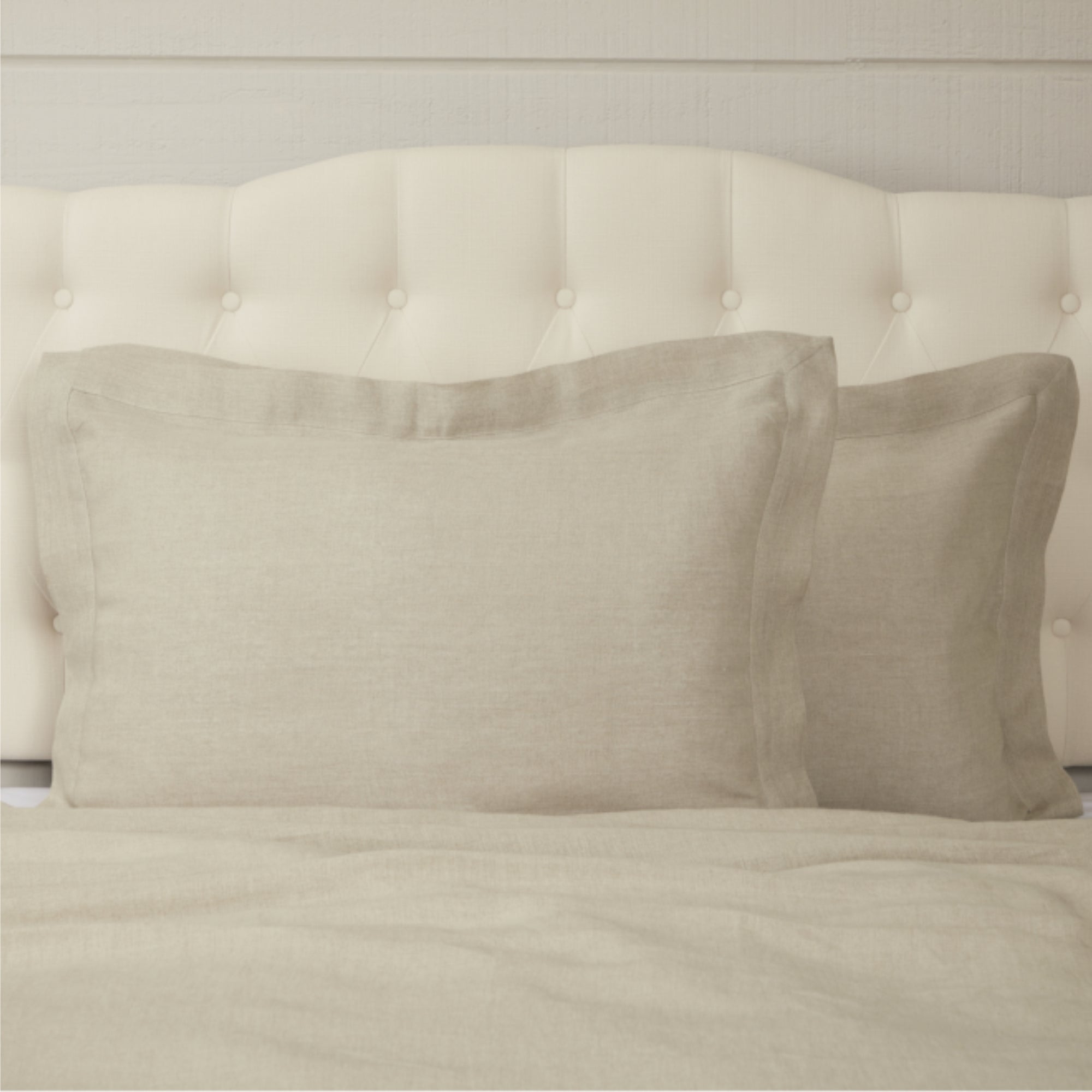 Provincial Linen Natural Standard Sham 27Lx21W