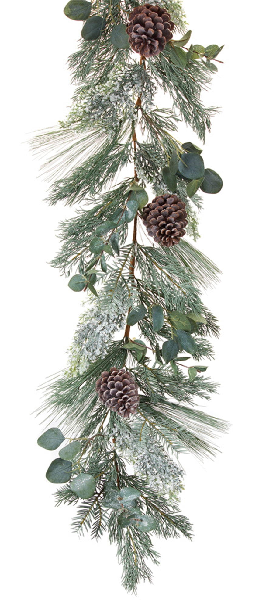 Pine and Eucalyptus Garland 6'L /Polyester