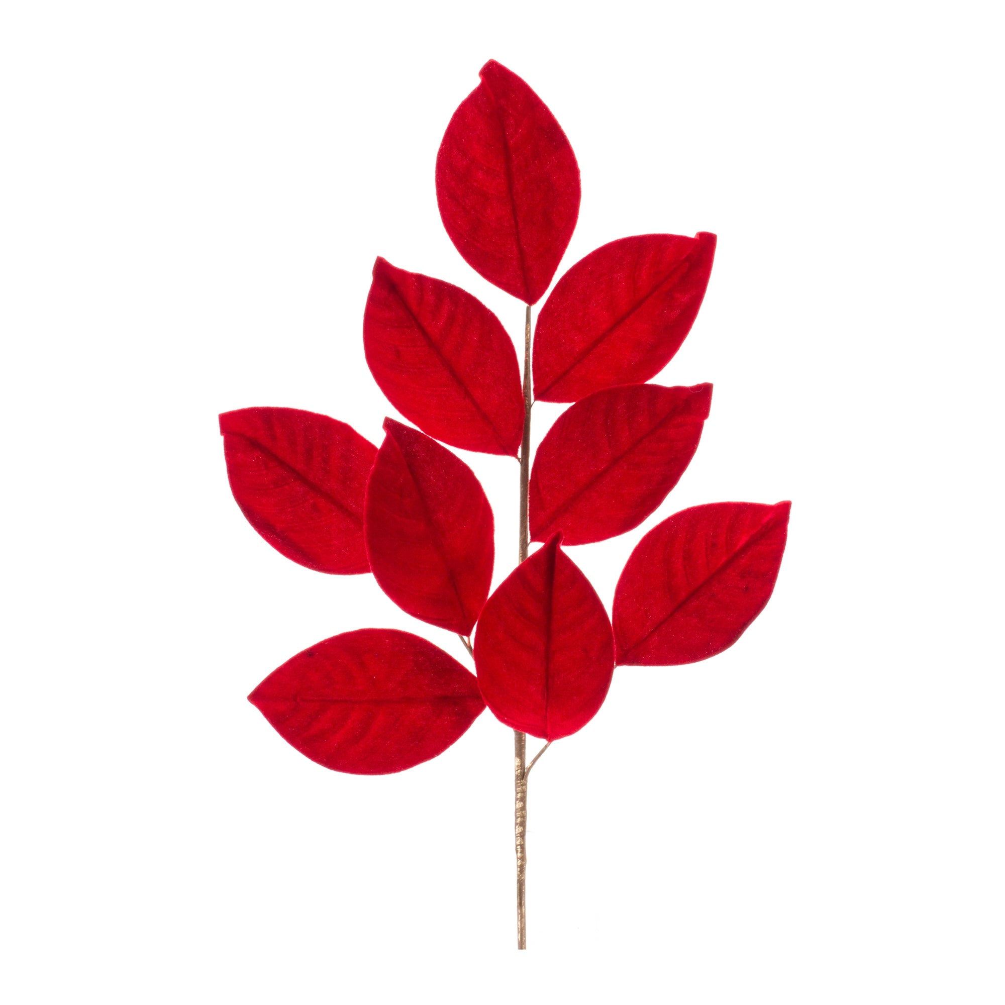 Magnolia Leaf Spray 27.5”H Polyester