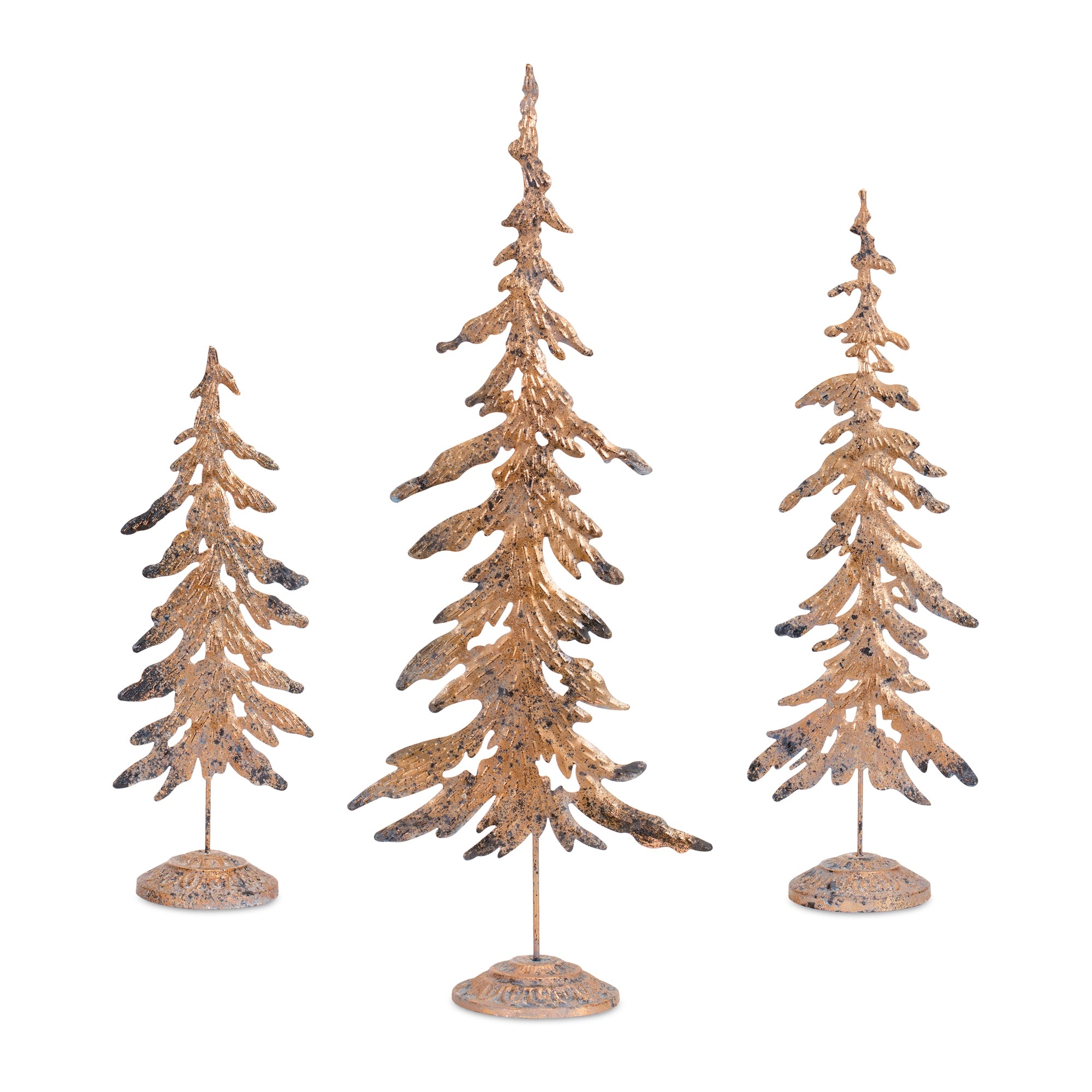 Tree (Set of 3) 17"H, 22"H, 29"H Metal