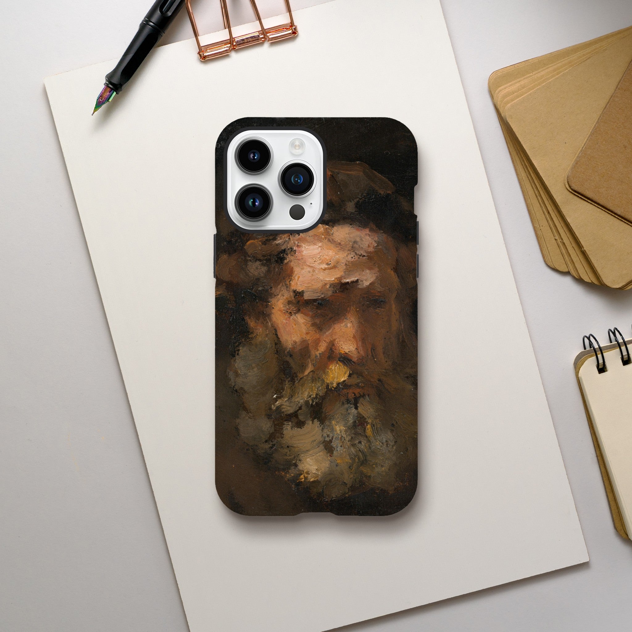 Painted Man I-phone Case - Tough case