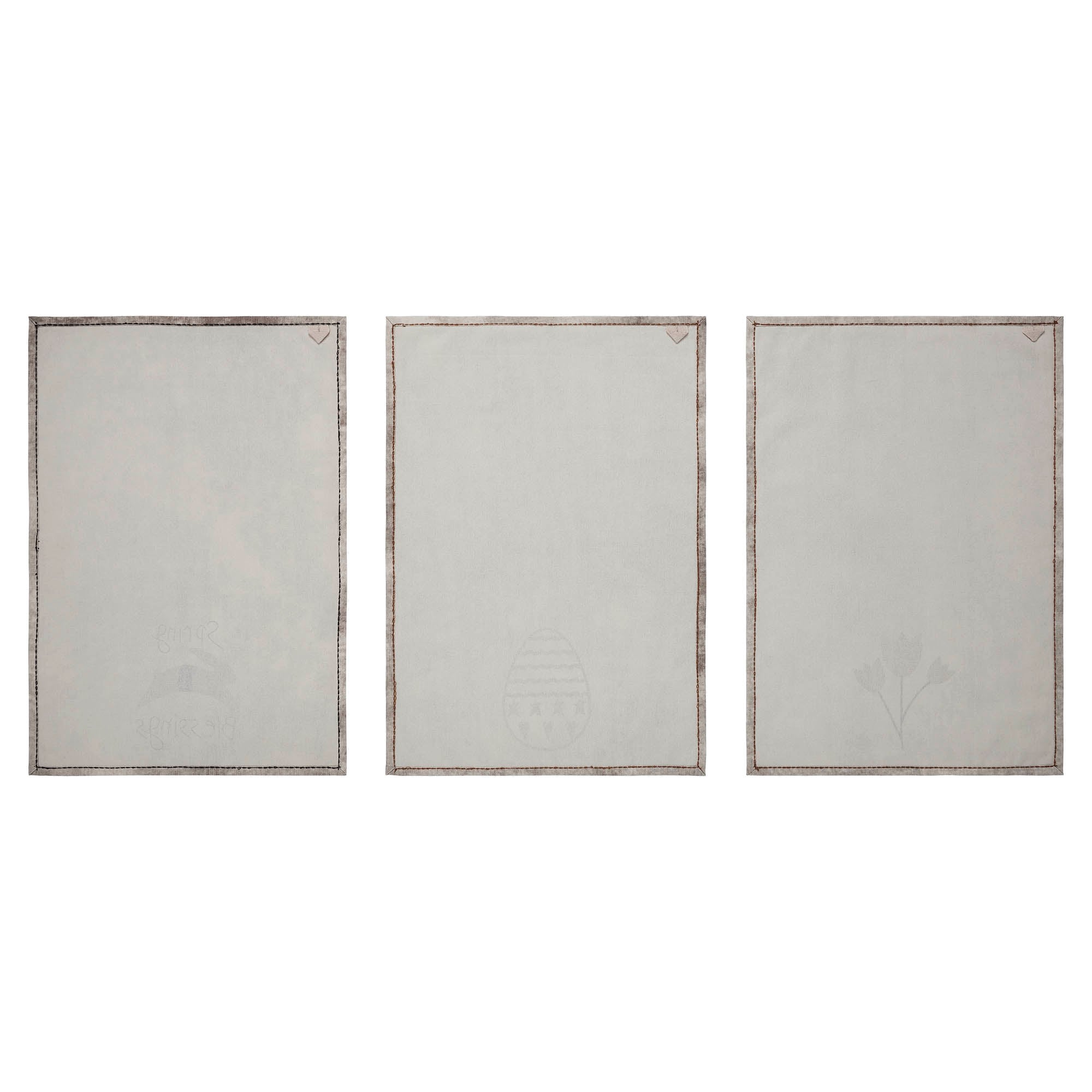 Spring In Bloom Tea Towel Set of 3 19x28