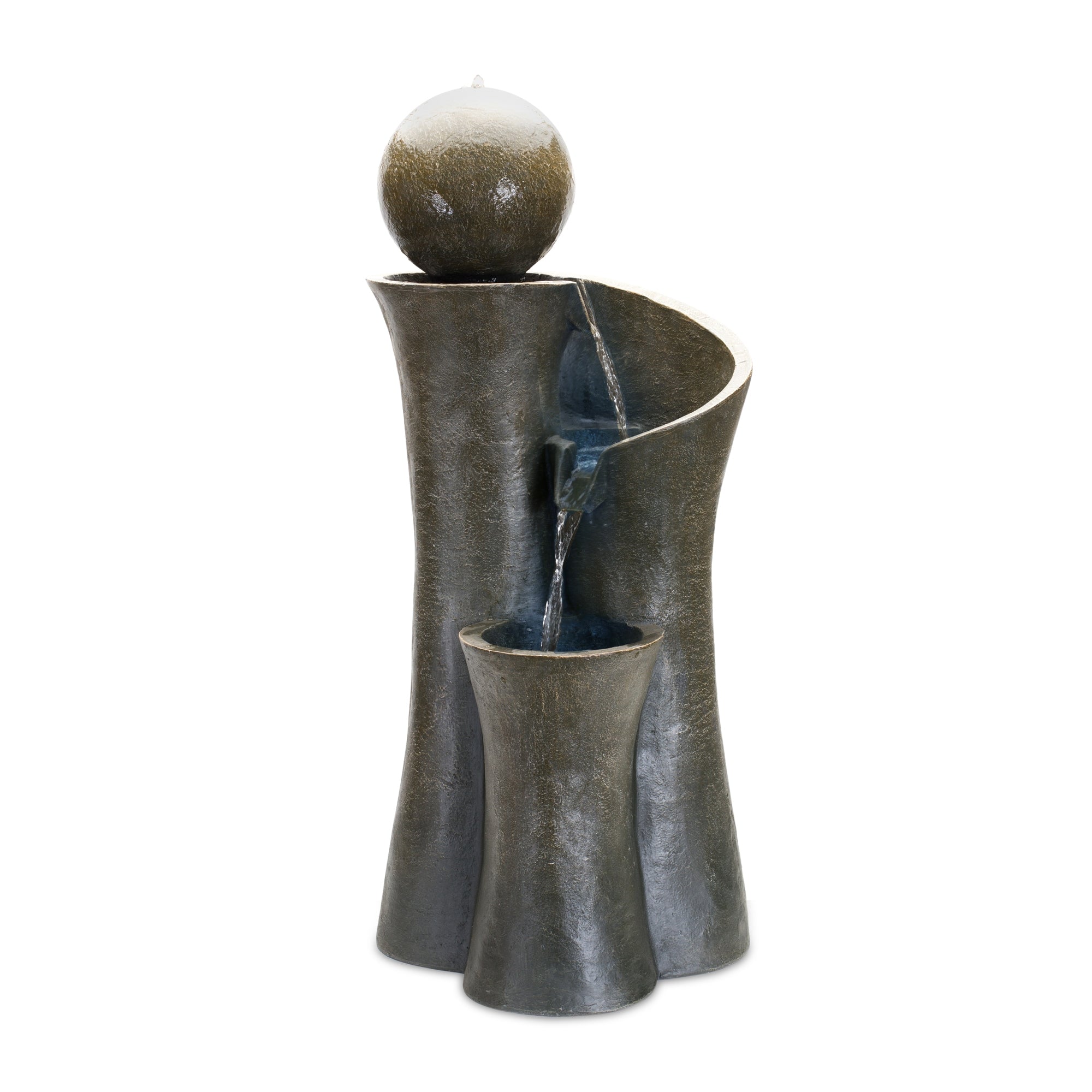 Fountain 17.5"L x 39"H Resin (pump MZ20750AB)