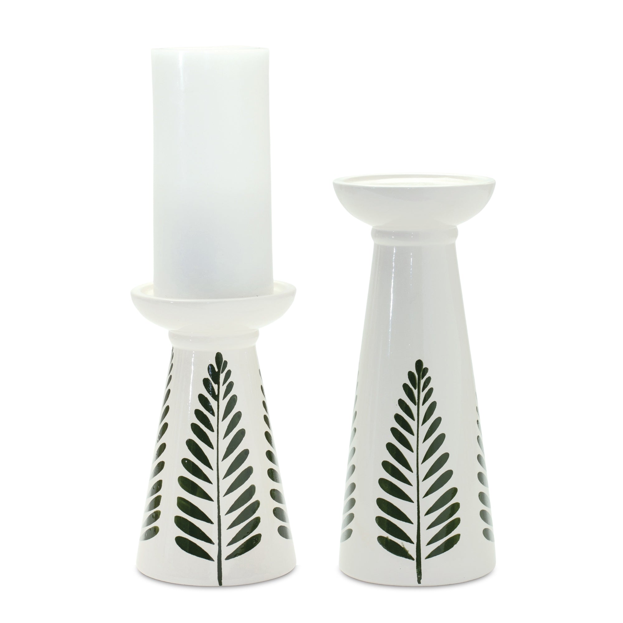 Ceramic Candle Holder (Set of 2)